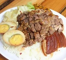 Pork Shank and Chicken Leg Rice