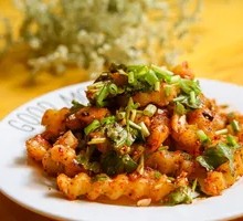 Spicy Wolf-tooth Potatoes