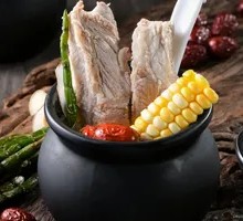 Sea Coconut and Pork Rib Soup