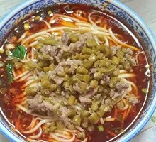 Stewed Pork and String Bean Noodles