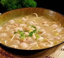 Bean Soup with Pig Intestines