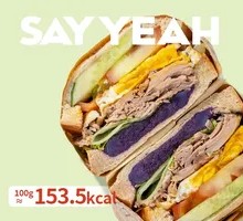 Whole Wheat Tuna Vegetable Sandwich