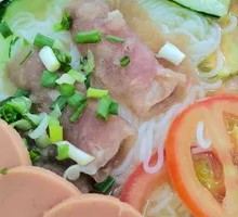 Pickled Chili Meatball Rice Noodles