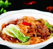 Stewed Pork Ribs with Vermicelli