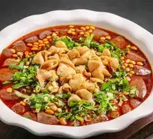 Big County Intestine and Blood Duck Dish