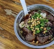 Spicy Pig Intestine and Blood Curd