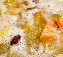 Lotus Root Stewed with Preserved Pork Ribs