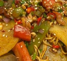 Dry-Mixed Instant Noodles