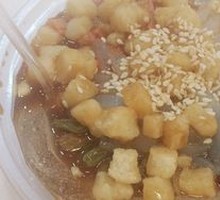 Glutinous Rice Cake with Ice Jelly