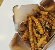 Sweet and Sour Spicy Wolf Tooth Potatoes