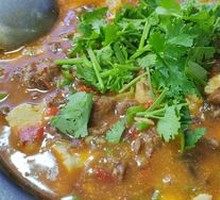 Braised Beef with Tofu in Clay Pot