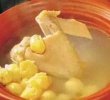 Purple Sandpot Ginkgo Chicken Stew