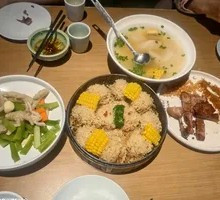 Steamed Pork Ribs with Coarse Grains