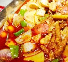 Glutinous Rice Braised Chicken Feet