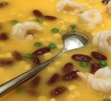 Nutritious Shrimp Soup with Coarse Grains