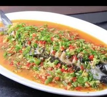 Green Sichuan Pepper Snakehead Fish