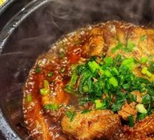 Tender Chicken Wing Stew with Rice