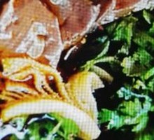 Spicy Dan Dan Noodles with Blood Sausage