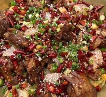 Dry Pot Pork Ribs with Potato