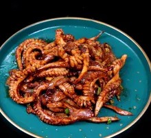 Spicy Squid in Dry Pot