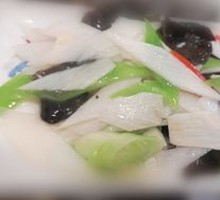 Chinese Yam and Wood Ear Mushroom