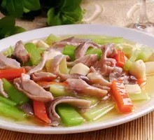 Mixed Vegetables and Meat Salad