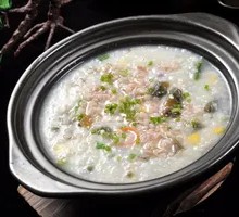 Century Egg and Pork Porridge