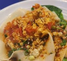 Oil-Poured Tomato Noodles