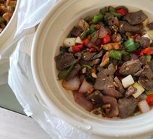 Stir-fried Pork Liver Rice Bowl