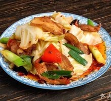 Sautéed Pork with Bok Choy