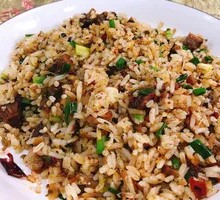 Pickled Vegetable Beef Fried Rice