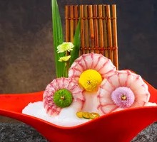 Black Fish Sashimi Style