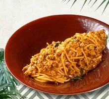 Million Million Benedict Meat Sauce Noodles