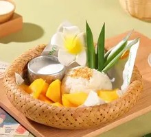 Coconut Mango Sticky Rice