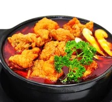 Spicy Crispy Chicken Hot Pot