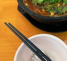 Spicy Braised Pork Rice Noodles Hot Pot