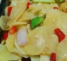 Spicy and Sour Tofu Skin Slices