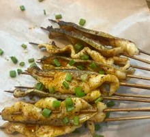 Charcoal-Grilled Fish Slices