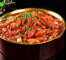 Fresh Spicy Boiled Lobster