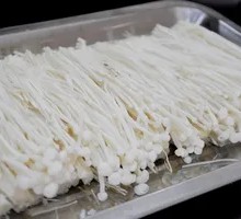 Grilled Enoki Mushrooms