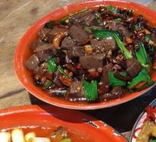 Stir-fried Chicken Blood