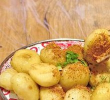 Charcoal-Roasted Baby Potatoes