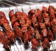 Charcoal-Grilled Lamb Kidneys