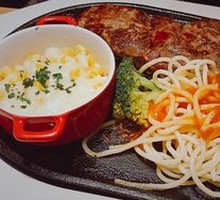 Himalayan Rose Salt Steak