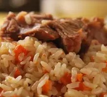Lamb Leg Hand-Rice