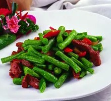 Stir-Fried String Beans with Preserved Pork