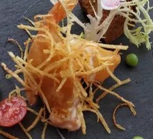 Golden Thread Shrimp Salad