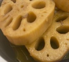 Braised Lotus Root Slices
