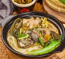 Sour Cabbage Chicken Offal Rice Noodles