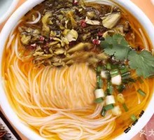 Bone Soup Pickled Cabbage Rice Noodles